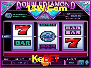 Interface moderna da plataforma Kebet